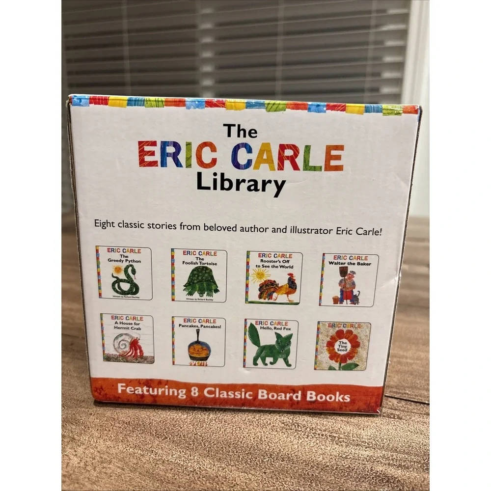 BRAND NEW SEALED Eric Carle Library‎ Classic Board Books Boxset 8 Books 2013
